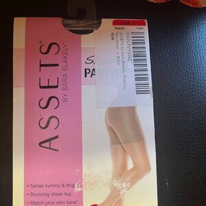 Spanx Shaping Pantyhose (Black) - Size 1 (XS)